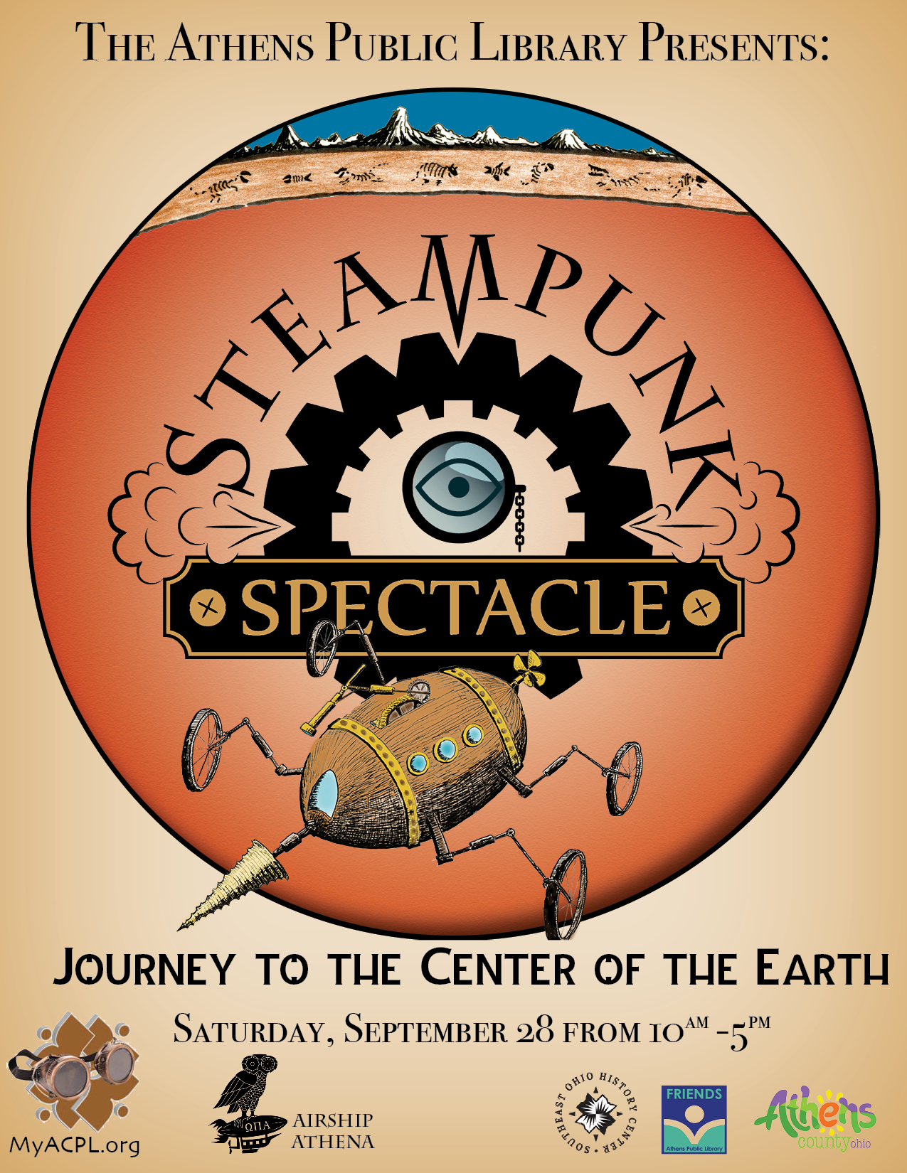 Steampunk Spectacle Poster