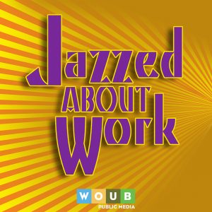 Podcast logo, Jazzed About Work
