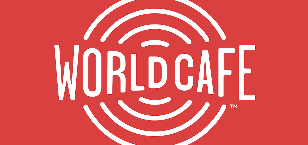 Logo for The World cafe radio program