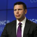 Acting Homeland Security Secretary Kevin McAleenan listens to a question at the Council on Foreign Relations on Monday in Washington, D.C.