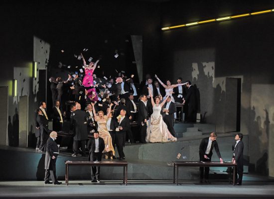 A scene from the Met performance of Massenet's Manon
