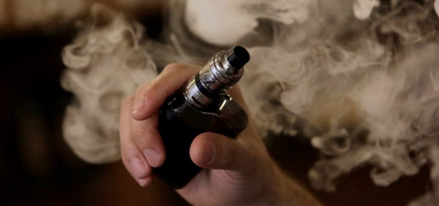 The New York State Department of Health said Thursday that it is looking at vitamin E acetate as a potential cause of severe pulmonary illness cases in the state that have been associated with vaping.