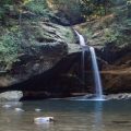 Waterfall at Old Mans Cave