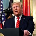 President Trump said on Sunday morning that capturing or killing Islamic State leader Abu Bakr al-Baghdadi has been "the top national security priority" of his administration. Above, Trump speaks in the Diplomatic Room of the White House on Sunday.
