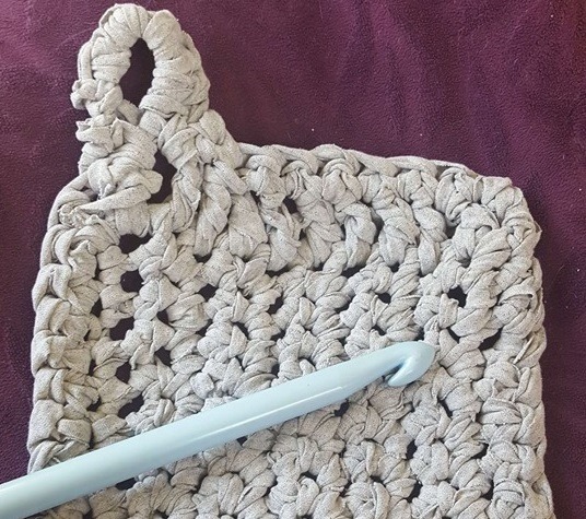 A crochet project