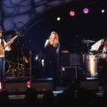 Fleetwood Mac performs songs from their best-selling 1977 album Rumours in a 20th anniversary reunion concert in Los Angeles.