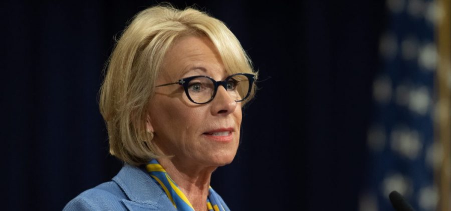 Education Secretary Betsy DeVos has argued that "borrower defense" is too lenient.