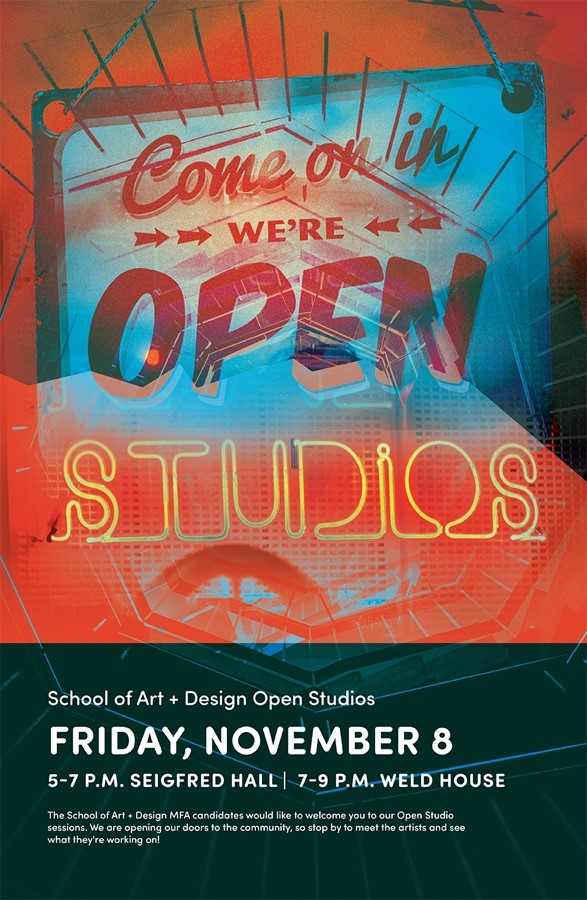 Open Studio flier