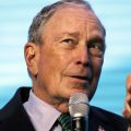 Democratic presidential candidate and former New York City Mayor Michael Bloomberg gestures while taking part in an on-stage conversation with former California Gov. Jerry Brown at the American Geophysical Union fall meeting in San Francisco. Michael Bloomberg swung through Tennessee on Thursday, Dec. 19, 2019 highlighting his newly released health care plan and celebrating the opening of the Democrat's state campaign headquarters.