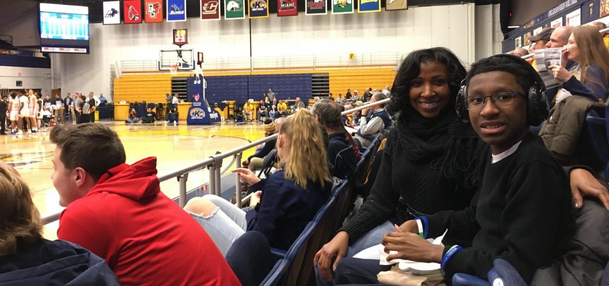 Kent State hosted its firts 'sensory-friendly' game on Saturday for fans like April Stevens' son, who has autism, but loves basketball and Kent State's Kalin Bennett -- the first autistic player signed by a Division I program.