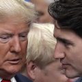 President Trump's remarks follow his Tuesday meeting with the Canadian Prime Minister Justin Trudeau in which the two men appeared to get along, though Trump needled Trudeau over Canada's defense spending.