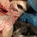 A pile of plastic bags