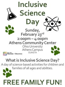 Inclusive Science Day flier