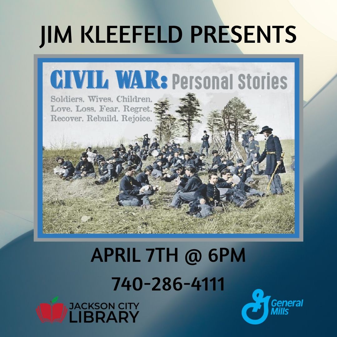 Civil War: Personal Stories flier