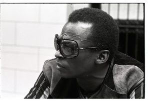 Miles Davis at home, June 1969.
