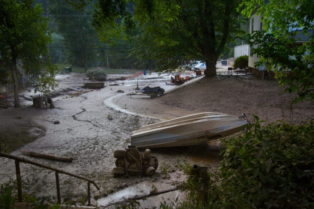 Clendenin, WV faced intense rainfall that led to deadly flooding in June 2016.