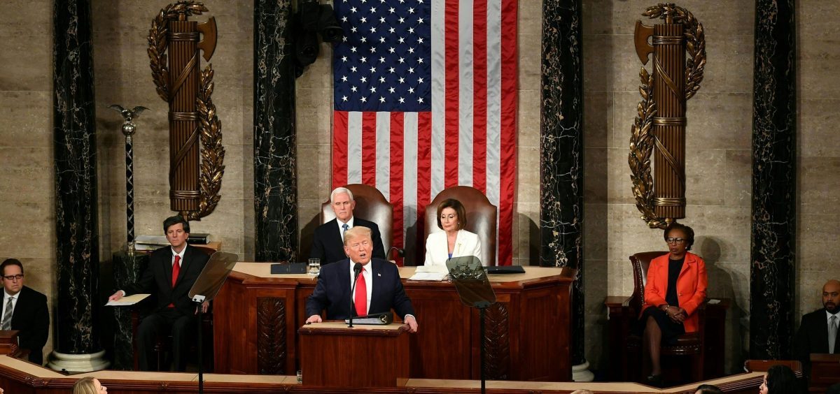 President Trump's State of the Union address laid bare his bitter partisan standoff with Democrats and left little doubt that legislative accomplishments between now and the election will be difficult.