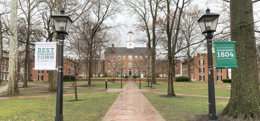 Ohio University's campus on March 10, 2020