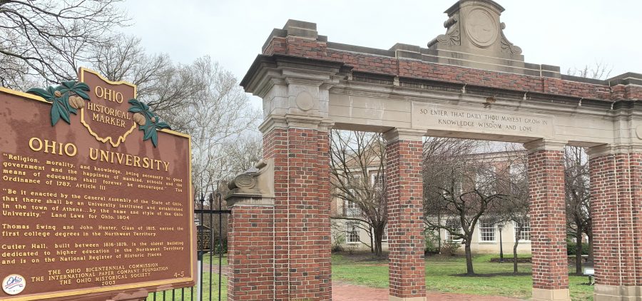 Ohio University's Alumni Gateway on March 10, 2020