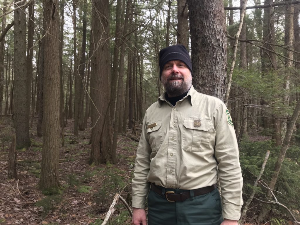 U.S. Forest Service district biologist Shane Jones.