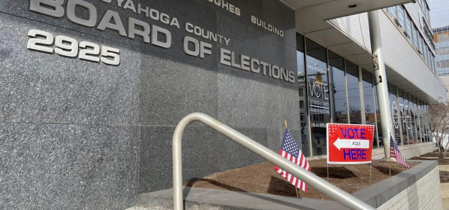 Two polling places in downtown Cleveland near the Cuyahoga County Board of Elections were not moved for the March 17 primary, but 11 in the suburbs were.