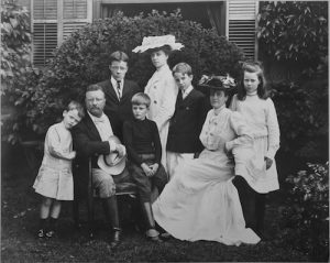 President Theodore Roosevelt with his family, 1903