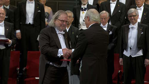 Jim Allison receives the 2018 Nobel Prize in Physiology or Medicine.
