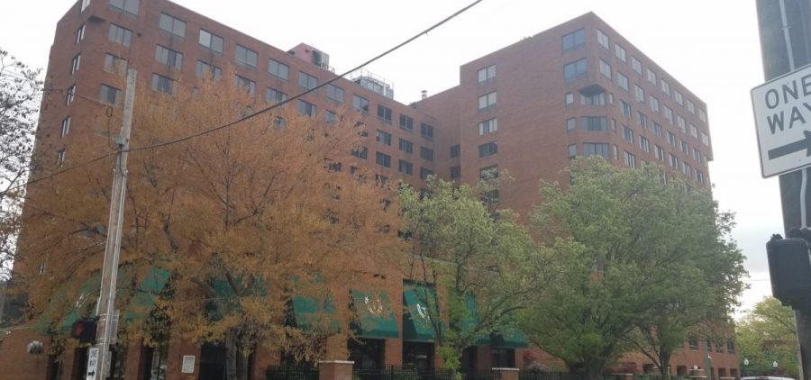 Treyton Oak Towers, a senior living facility in Louisville where at least nine residents have died from coronavirus.