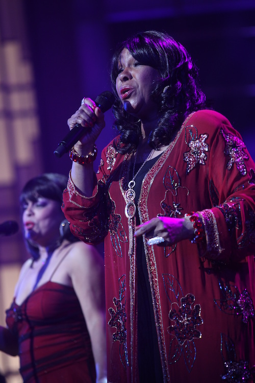 The Shirelles' singer Shirley Alston Reeves performs