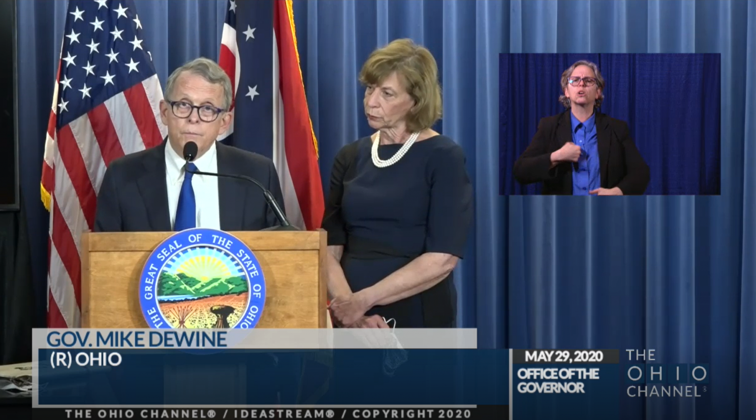 dewine press conference