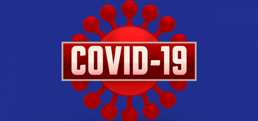 A COVID-19 graphic
