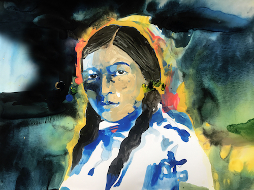 Zitkála-Šá, aka Gertrude Simmons Bonnin, (1876–1938), American Indian Composer, Author & Civil Rights Activist.