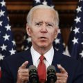 Former Vice President Joe Biden speaks in Philadelphia. He has now secured enough delegates to win the Democratic presidential nomination.