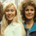 Left to right: ABBA members Björn Ulvaeus, Agnetha Fältskog, Anni-Frid Lyngstad and Benny Andersson.