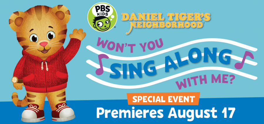 Daniel Tiger Won't You Sing Along with me - August 17 Tune-In ad