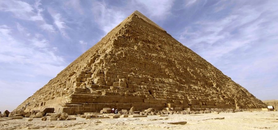 Pyramid at Giza in Egypt.