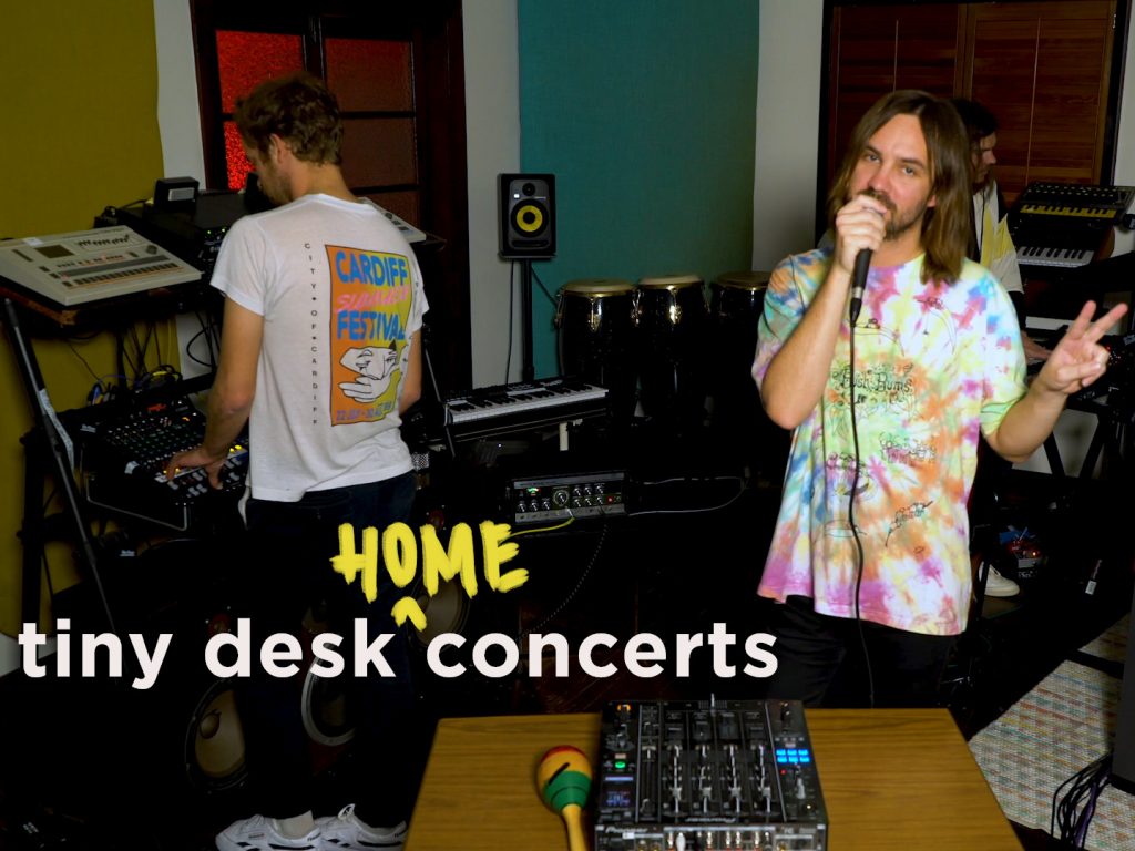 Tame Impala plays a Tiny Desk (home) concert.