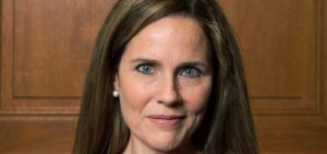 Judge Amy Coney Barrett, who is expected to be President Trump's nominee to the Supreme Court, pictured in 2018.