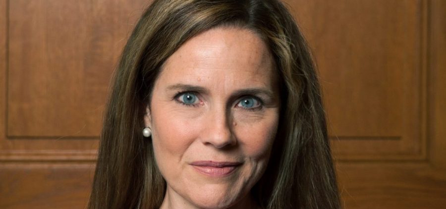 Judge Amy Coney Barrett, pictured in 2018, is seen as a front-runner to replace the late Justice Ruth Bader Ginsburg on the Supreme Court.