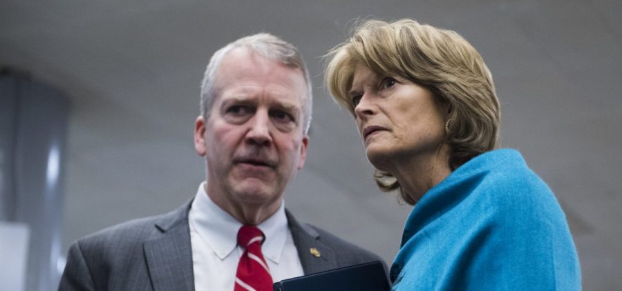 Sens. Dan Sullivan (left) and Lisa Murkowski, both Republicans from Alaska, have joined Sen. Brian Schatz, a Democrat from Hawaii, in introducing a bipartisan bill that would extend reporting deadlines for 2020 census results.