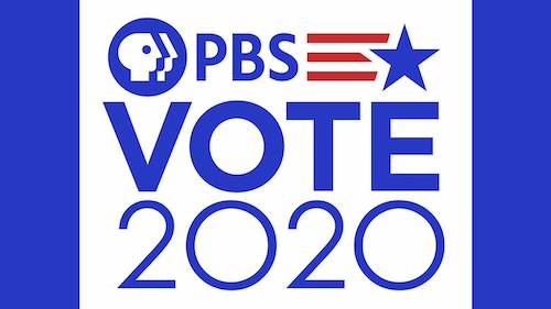 PBS Vote 2020 graphic