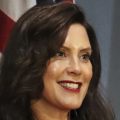Michigan Gov. Gretchen Whitmer, shown here last month, was allegedly a target of a militia's kidnapping plot.