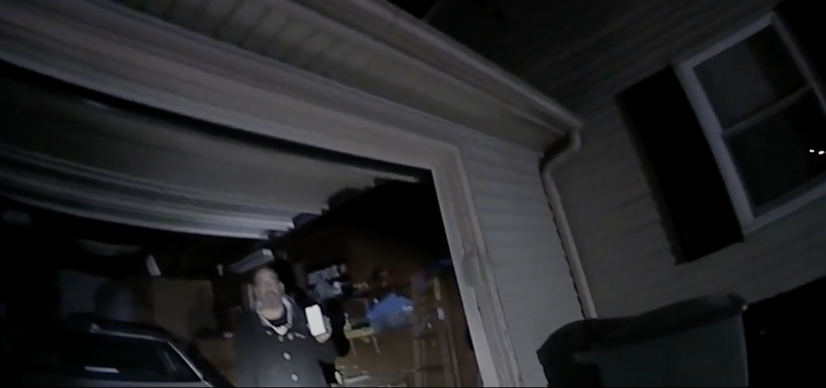Body camera footage from Columbus Police officer Adam Coy just after the fatal shooting of Andre Maurice Hill on Dec. 22, 2020.