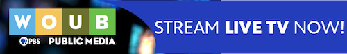 WOUB live stream banner