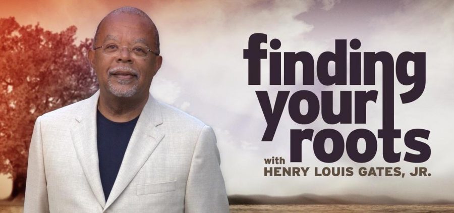 Finding Your Roots logo with Henry Louis Gates