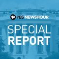 PBS Newshour Special Report banner