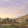Landscape with Rainbow painting by Robert S. Duncanson