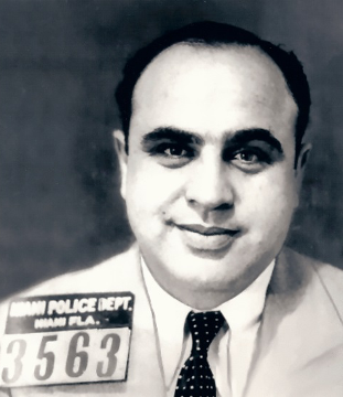 Al Capone’s Florida mug shot