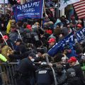 Pro-Trump supporters breeched security and stormed the U.S. Capitol on Jan. 6, 2021. An investigation underway will determine if any off-duty officers were involved in the attack.
