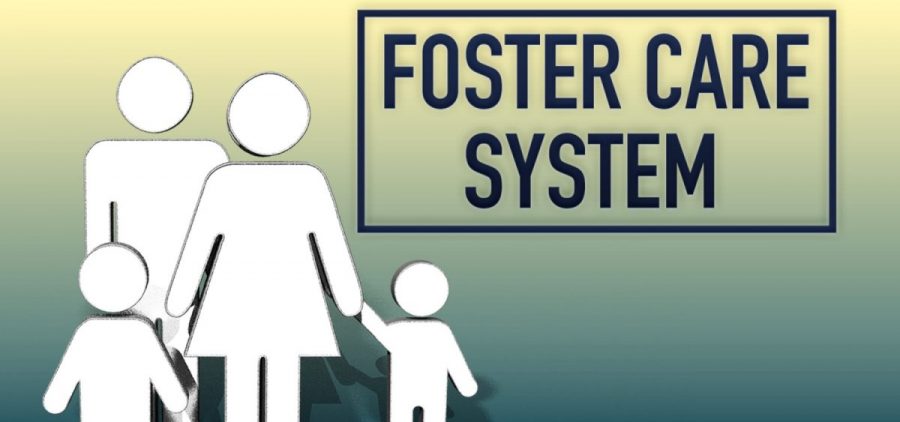 A foster care system graphic